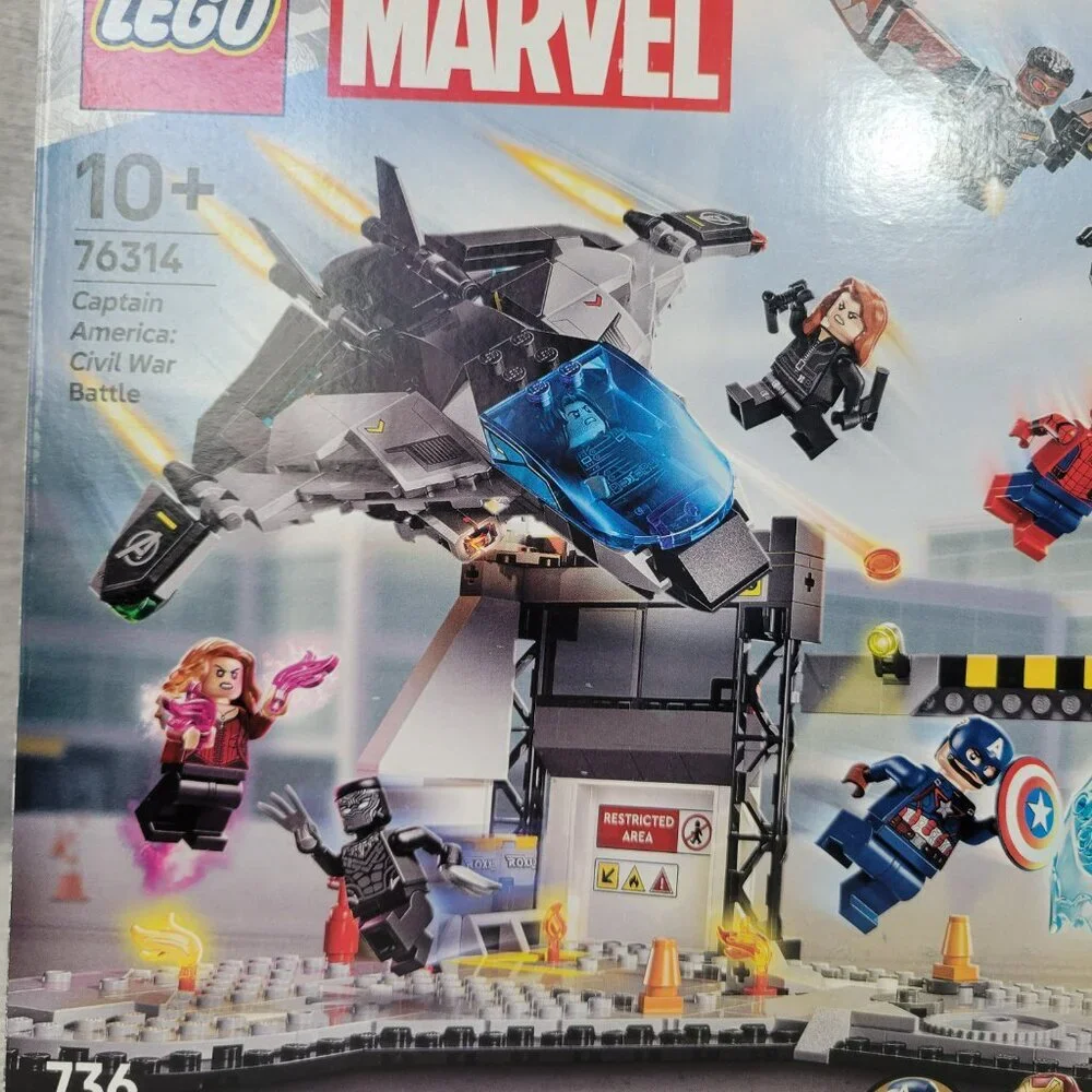 Lego Marvel Captain America: Civil War Action Battle 76314